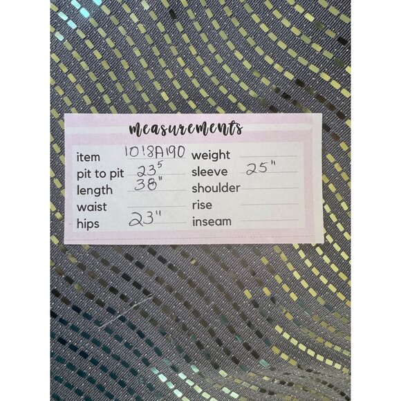 NWT Cider 3XL Sequin Open-Back Long Sleeve Dress - Iridescent Silver - Picture 11 of 14